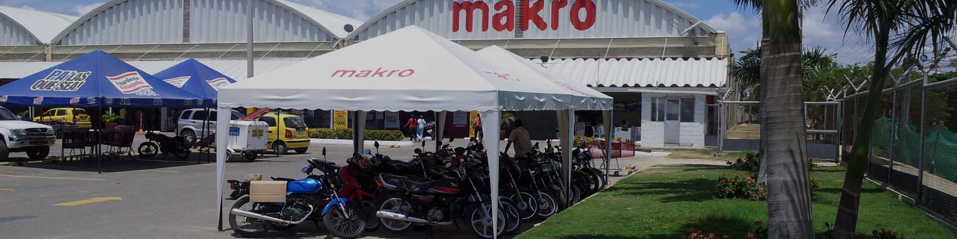 Carpas tipo kiosco